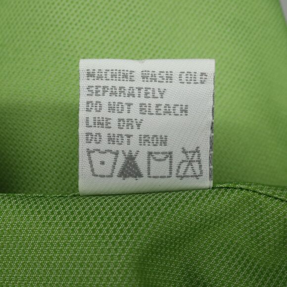 Actra Top Womens Medium Green Pullover Anorak Nylon Hoodie Pocket Quarter Zip - Picture 16 of 16